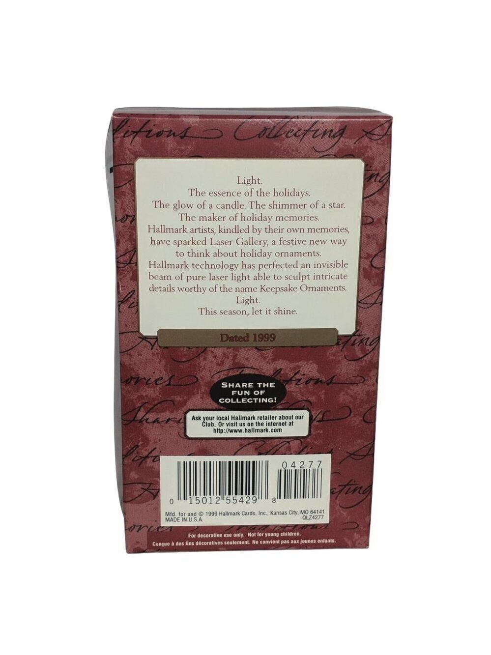 Hallmark Ringing In Christmas Ornament - Picture 2 of 2